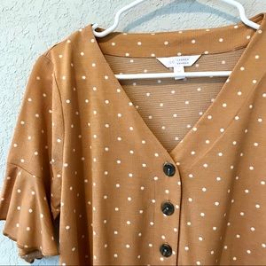 Lauren Conrad Tie Front Top